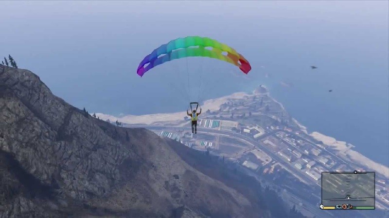 gta 5 how to use parachute xbox