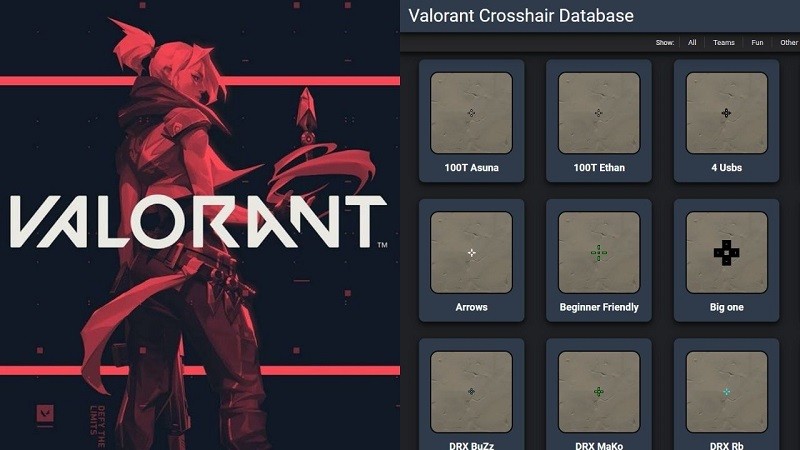 best crosshair for stretched valorant